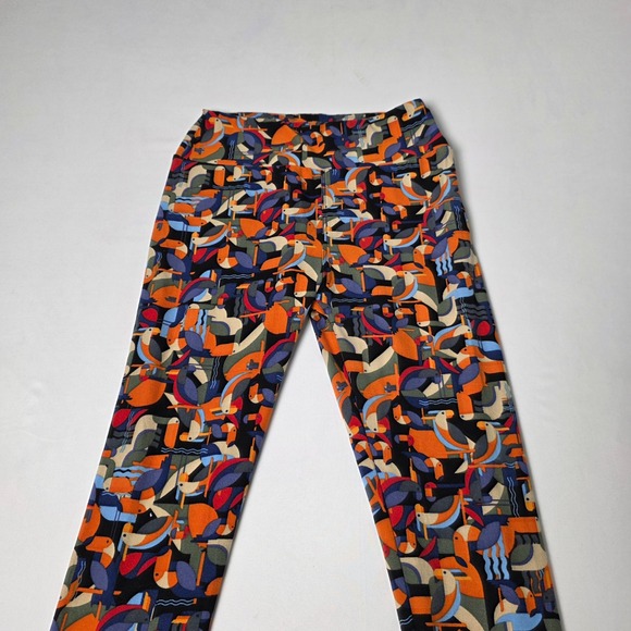 LuLaRoe Pants - LuLaRoe Leggings Womens One Size Multicolor Abstract‎ Toucan Toucan Print Soft